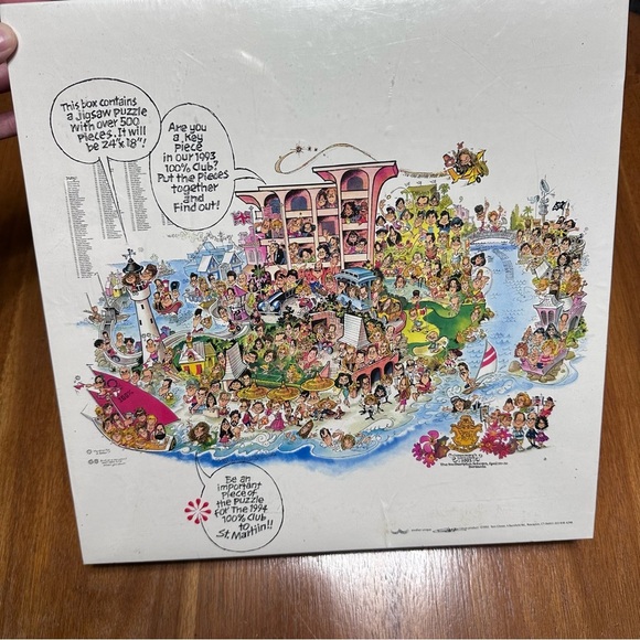 SEALED Vintage Compuware 100% Club 1993 Bermuda Puzzle - Picture 1 of 9